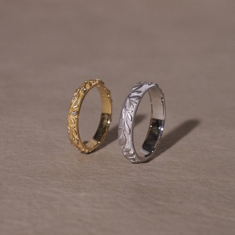 Handcrafted 18K Gold Wedding Bands, Made in Germany
