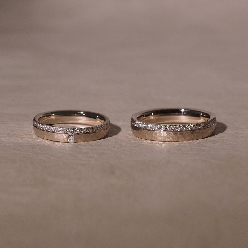 Handmade 18K Gold Wedding Bands, Made in Germany