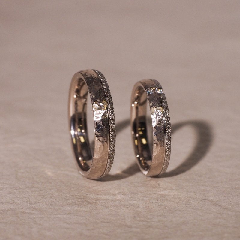 Handmade 18K Gold Wedding Bands, Made in Germany