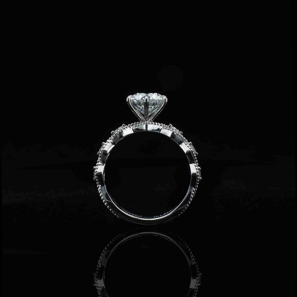 18K/Platinum Seven-Stone Ring Setting