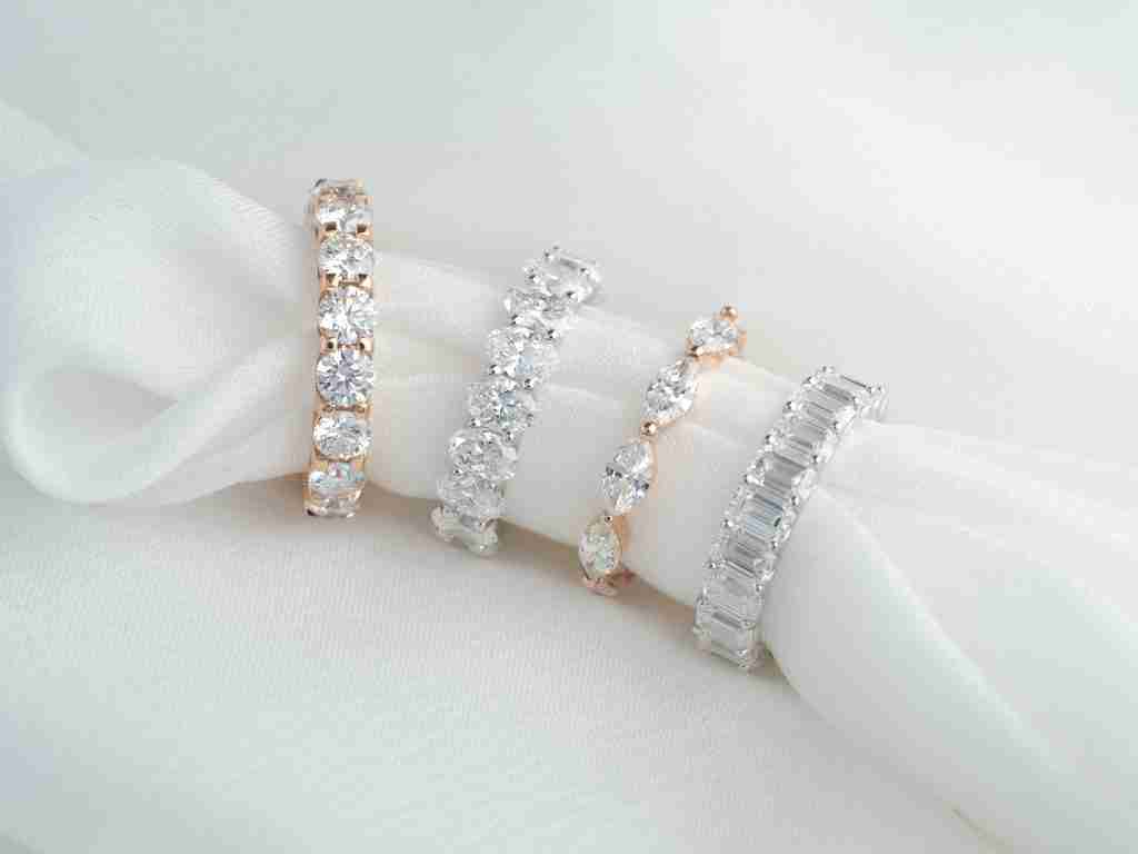 lab grown diamond rings