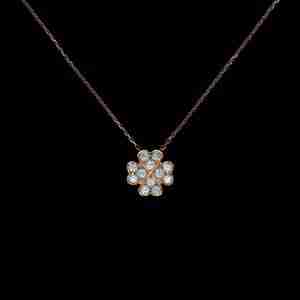 lab grown diamond necklace