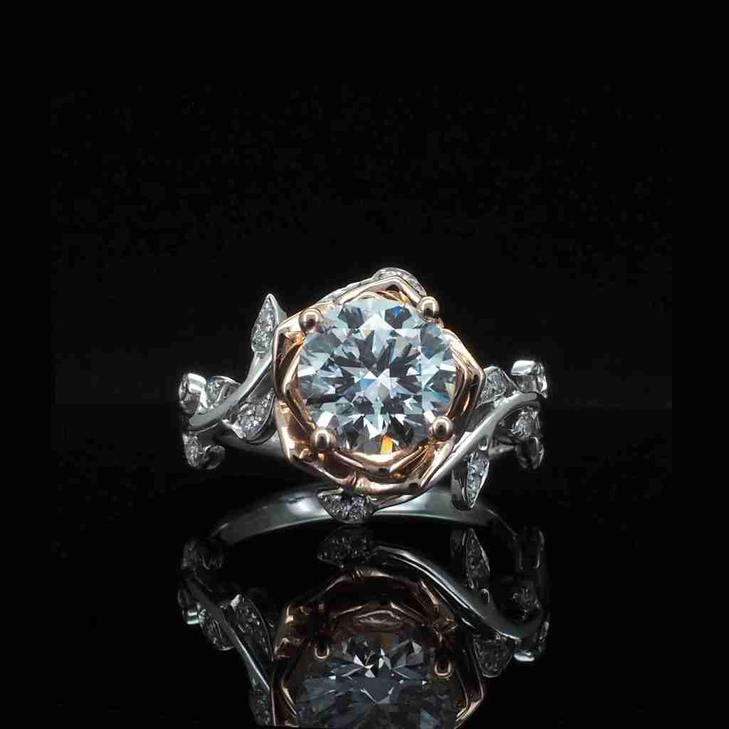 lab grown diamond rings