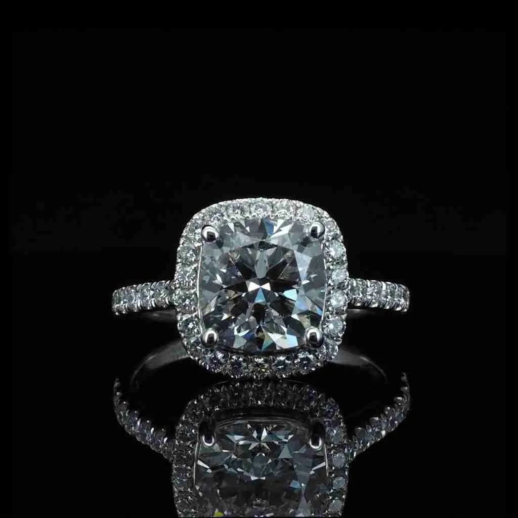 lab grown diamond ring