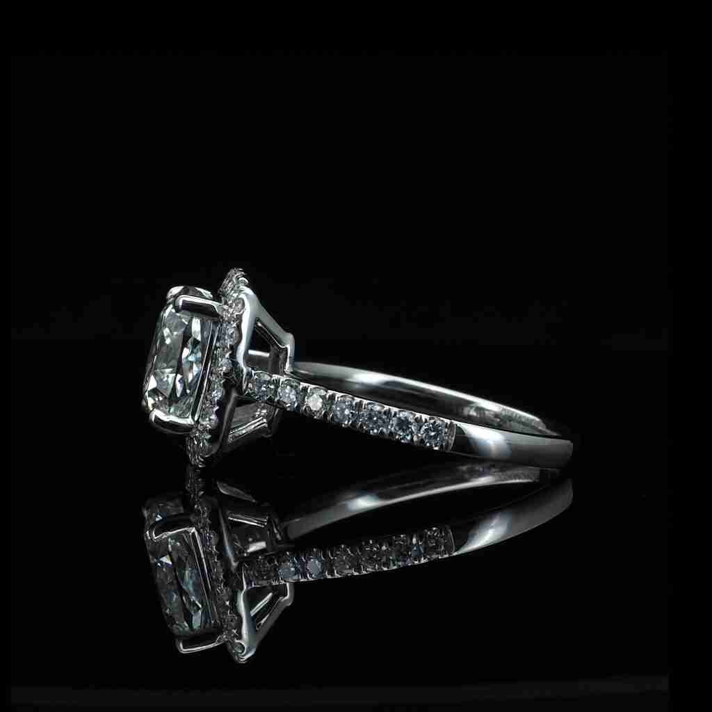 lab grown diamond ring
