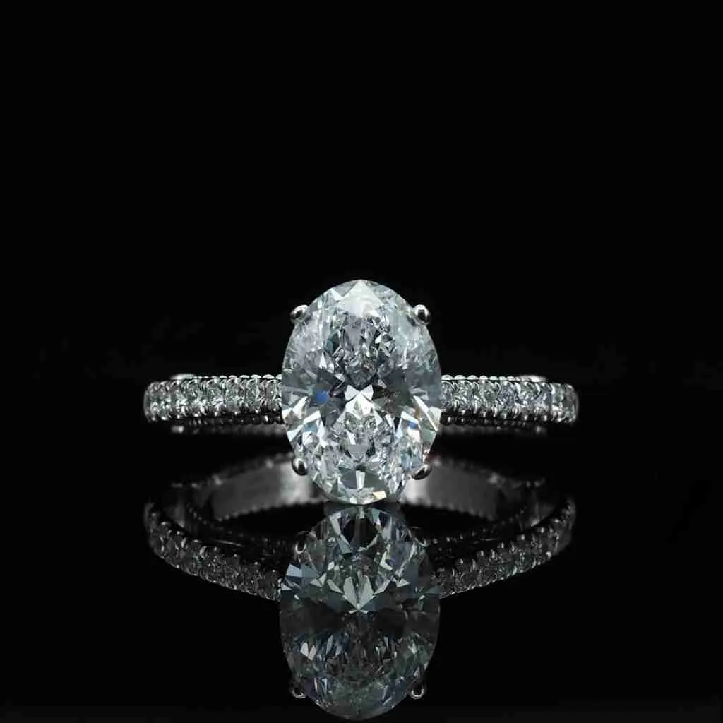 lab grown diamond rings