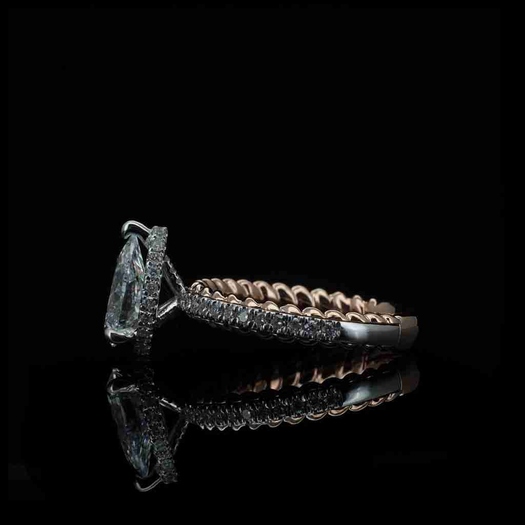 lab grown diamond rings