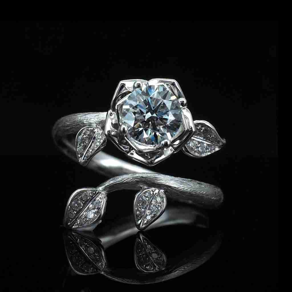 lab grown diamond rings