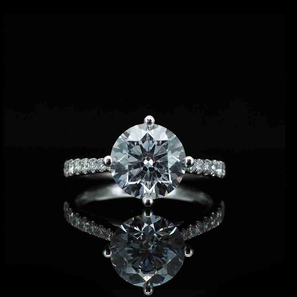 lab grown diamond rings