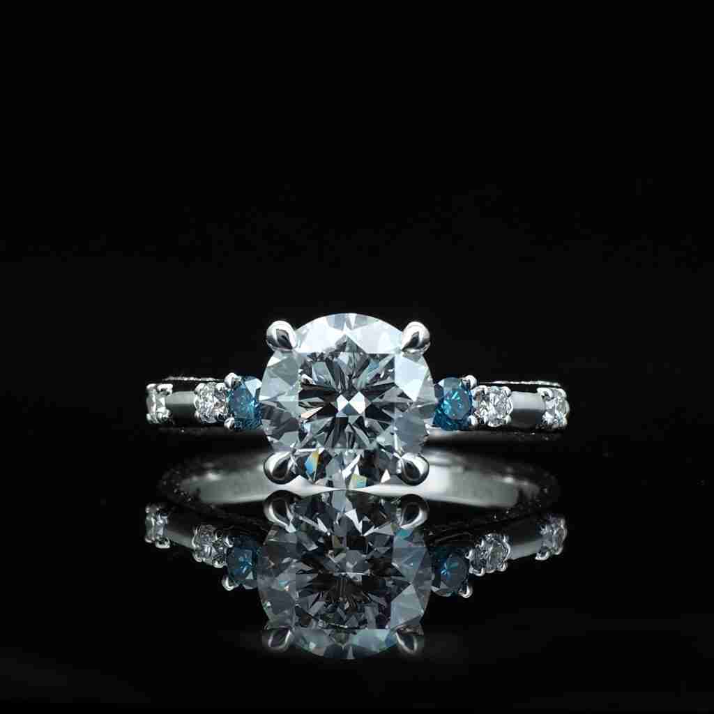 lab grown diamond rings