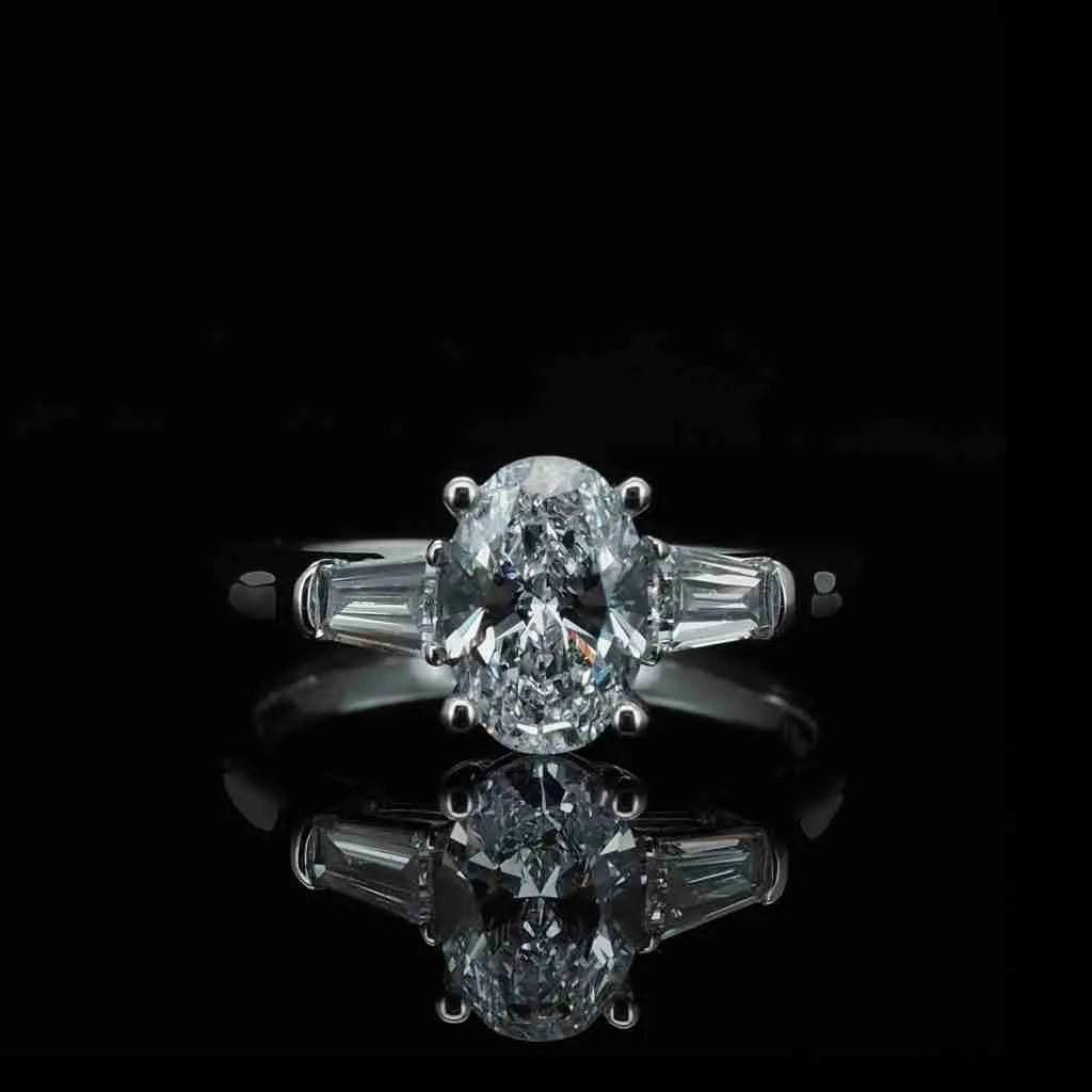 lab grown diamond rings