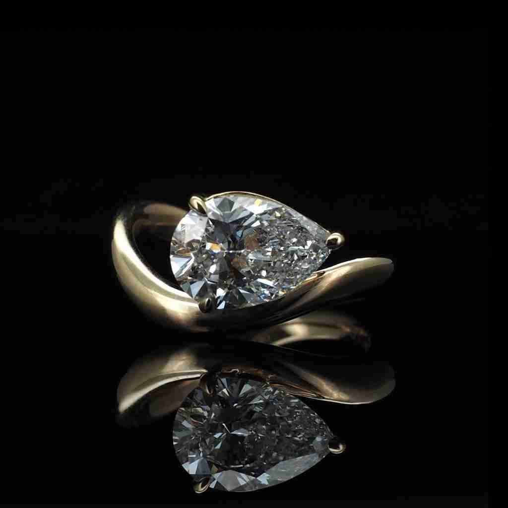 lab grown diamond rings