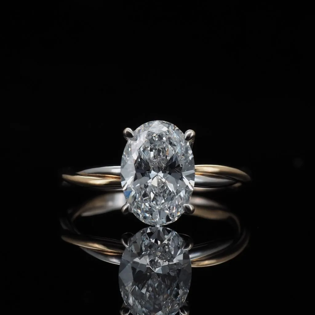 lab grown diamond rings