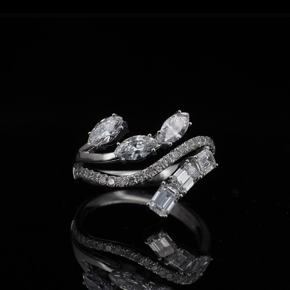 lab grown diamond ring