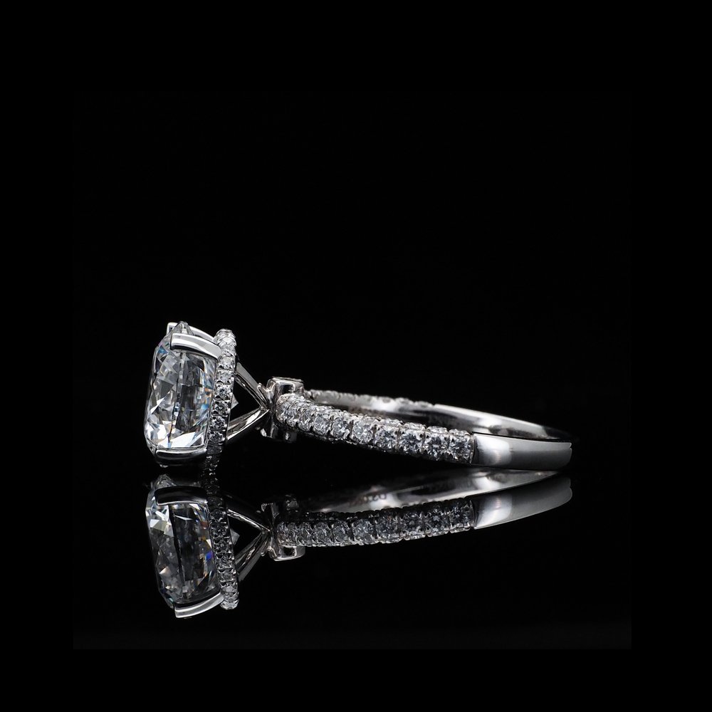 lab grown diamond ring