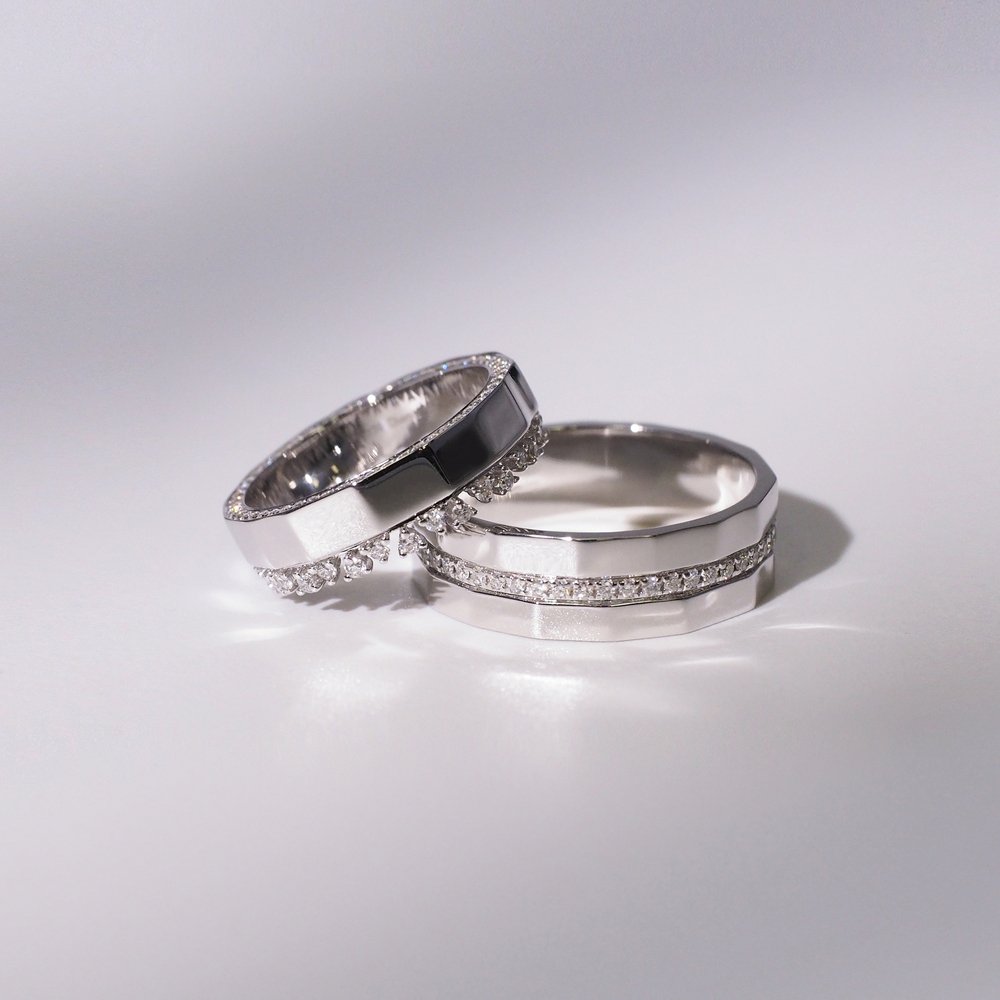 lab grown diamond wedding ring