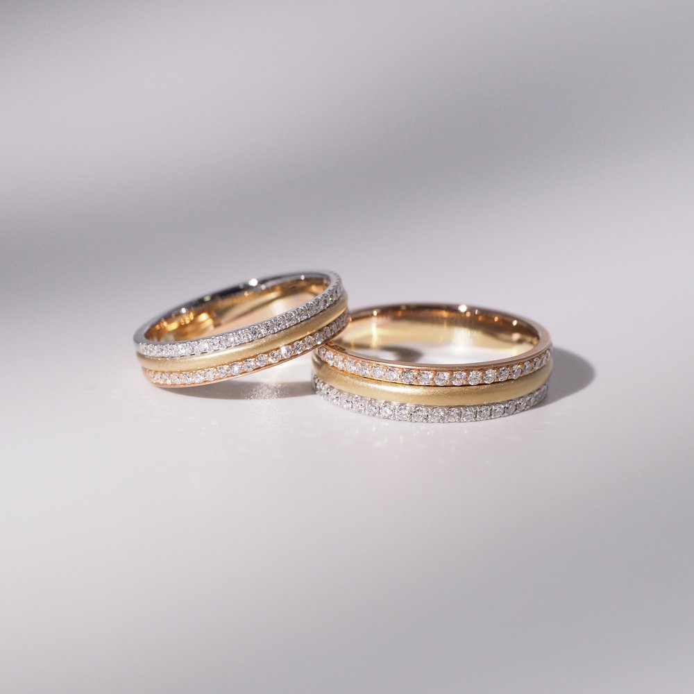 lab grown diamond wedding ring