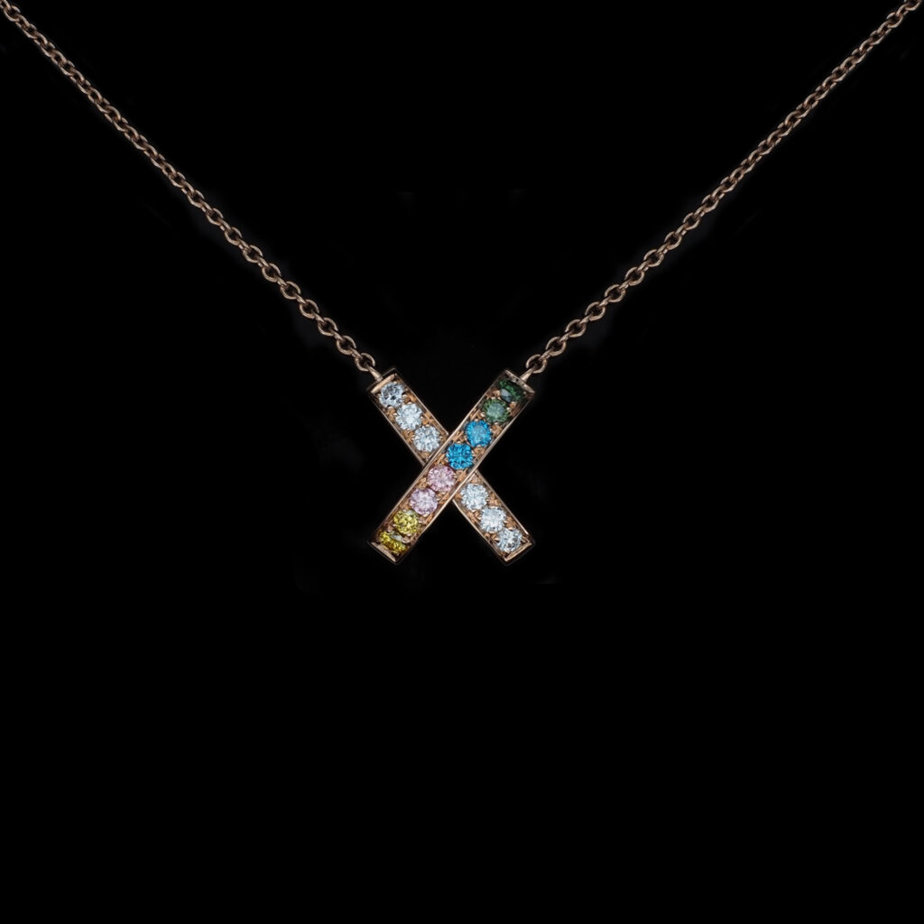 NLC042 Love Infinity 鑽石頸鏈