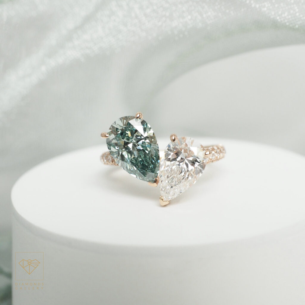 雙石戒指 Toi et Moi