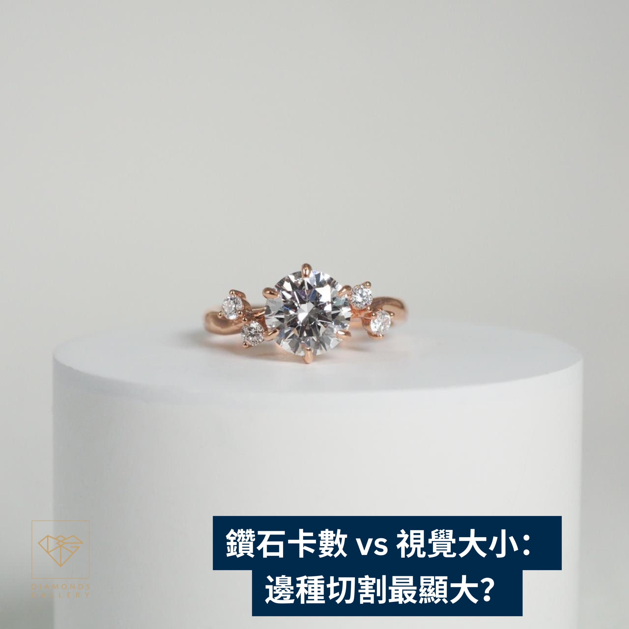 鑽石卡數 vs 視覺大小：邊種切割最顯大